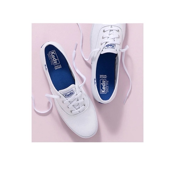 Keds Shoes Women’s Low Top Canvas Sneakers New In Box - Picture 5 of 9